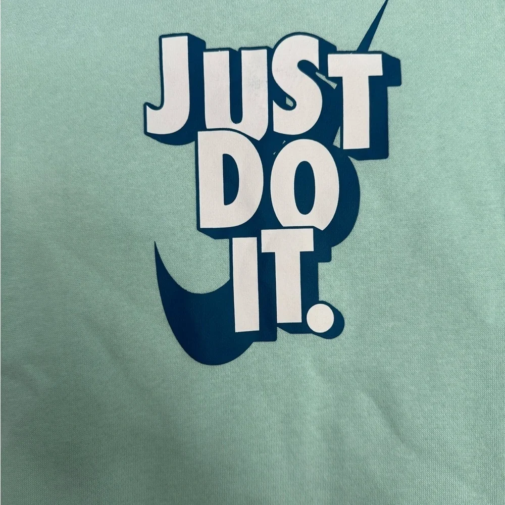 Nike Girls Aqua Blue Hoodie